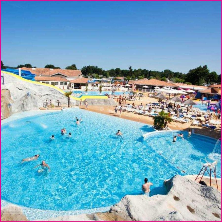 Mobilhome 2Ch Climatise-Terrasse Fermee-4 Velos-Camping 4 Etoiles Les Charmettes Les Mathes Exteriér fotografie