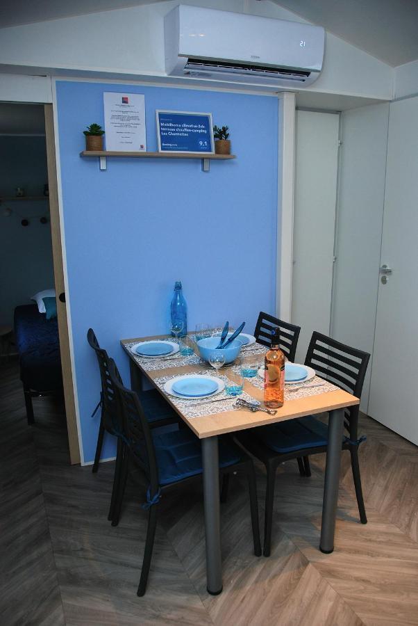 Mobilhome 2Ch Climatise-Terrasse Fermee-4 Velos-Camping 4 Etoiles Les Charmettes Les Mathes Exteriér fotografie